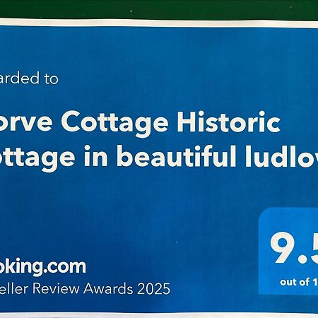 Corve Cottage Historic Cottage In Beautiful Ludlow Dış mekan fotoğraf